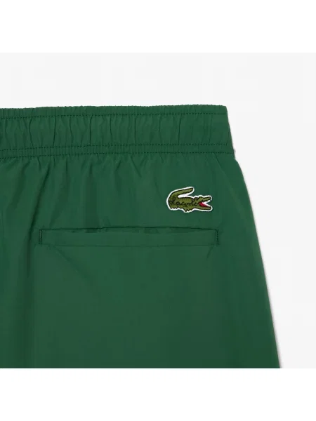 Шорты Lacoste с принтом зеленые
