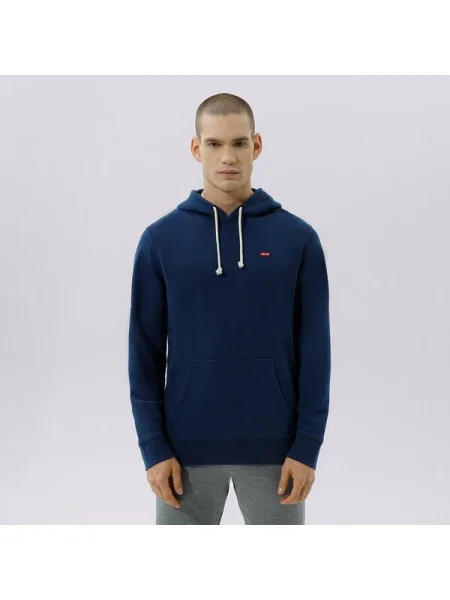 Суичър с качулка Levi's® с качулка синьо