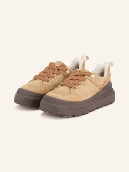 UGG sneakersy zamszowe M Heritage Utility Sneaker Knoll brązowe