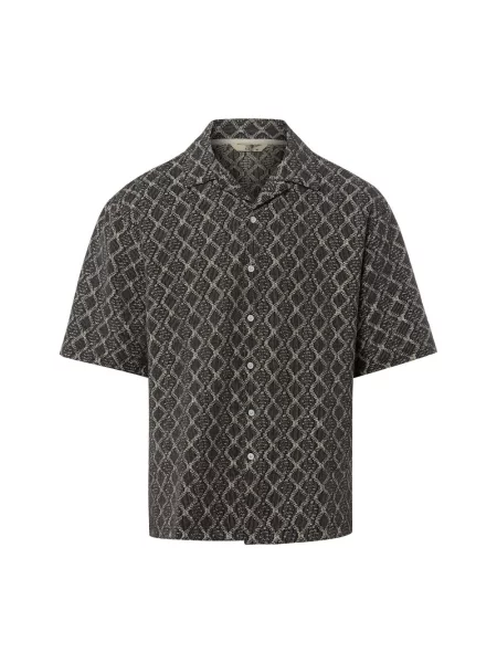Redefined Rebel koszulka z krótkim rękawem Zander Mężczyźni Comfort Fit S czarny