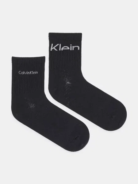 Чорапи Calvin Klein Jeans 2 чифта черно
