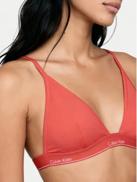 Maudymosi kostiumėlis Calvin Klein Swimwear rožinė