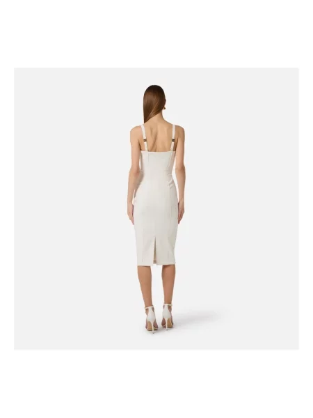 Elisabetta Franchi Rochie bej