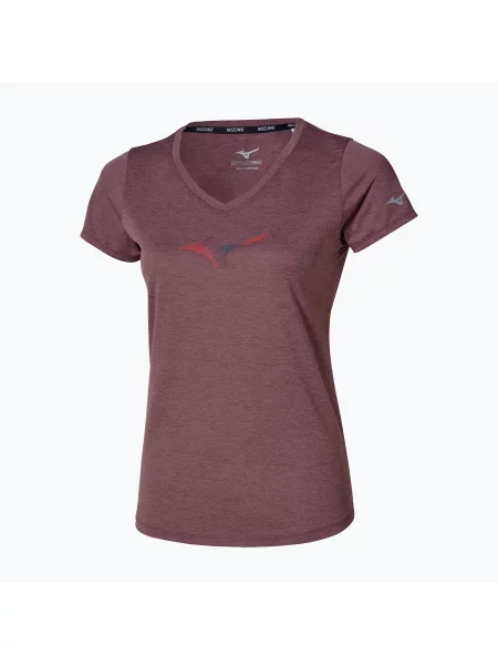 Tricou de alergare pentru femei Mizuno Core Runbird Pepper Corn
