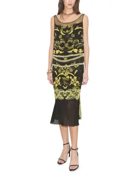 Hálós ruha Tory Burch fekete