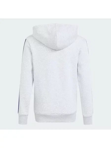 Bluza z kapturem Essentials Full-Zip Kids szara