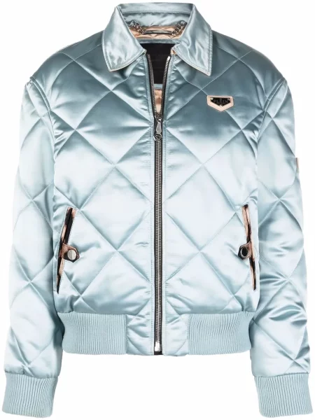 Geacă bomber Philipp Plein albastru