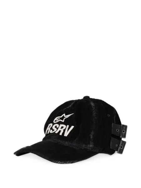 Șapcă Alpinestars de catifea cord zdrențuiți negru