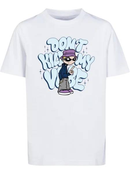 Tricou copii Mister Tee alb