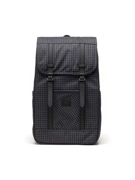 Herschel plecak Retreat™ 23 L duży wzorzysty czarny