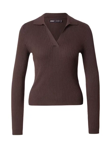 ONLY Pulover ONLKaya ciocolatiu