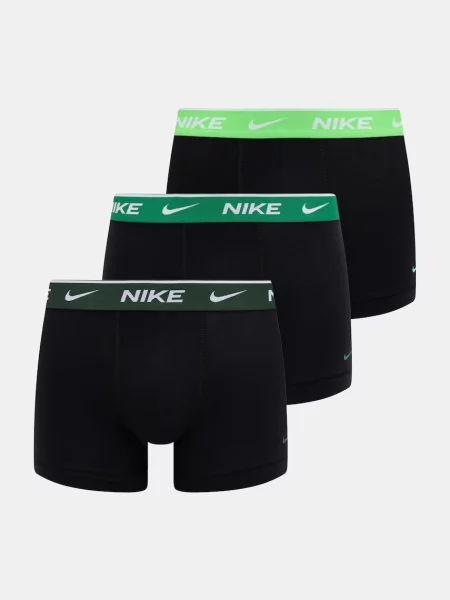 Nike testhezálló boxeralsó férfi elasztánnal csomag fekete
