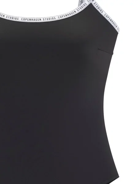 Copenhagen Studios Costum de baie întreg negru alb