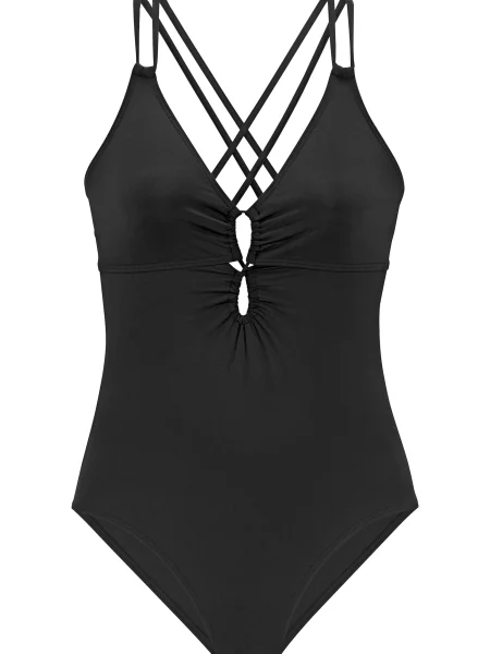 S.Oliver Costum de baie întreg negru