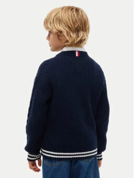 Tommy Hilfiger Megztinis Tamsiai mėlyna
