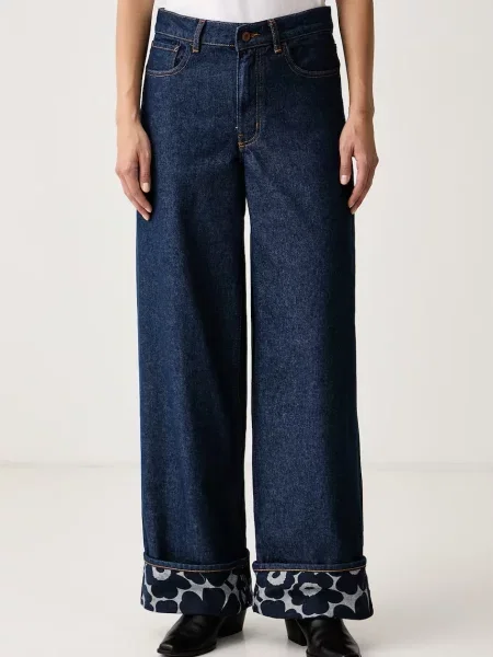Marimekko blugi wide leg pentru femei