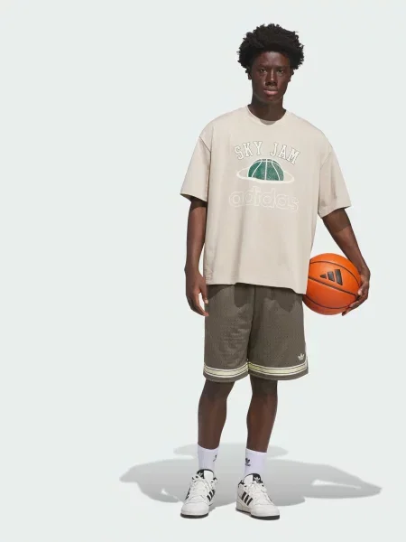 Футболка Adidas бежевая