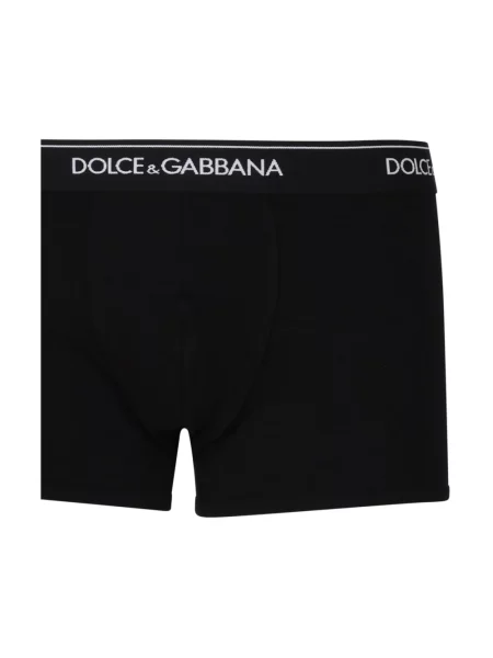 Majtki Dolce And Gabbana ze stretchu czarne
