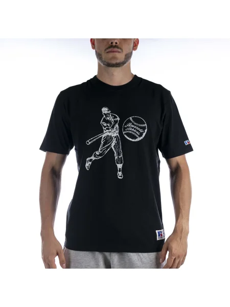 Tricou sport Russell Athletic negru