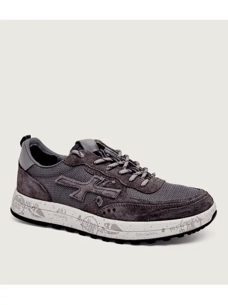 Premiata Sneakers Nous | piele întoarsă gri