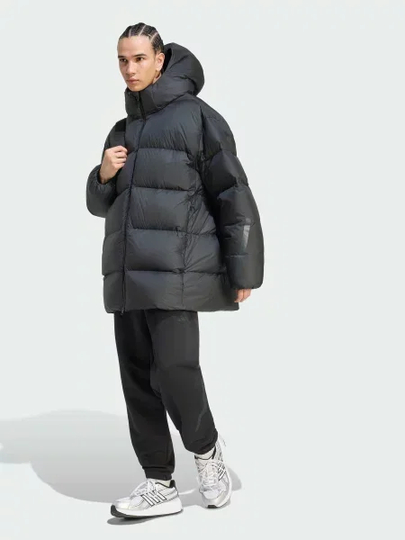 Пуховик Adidas черный