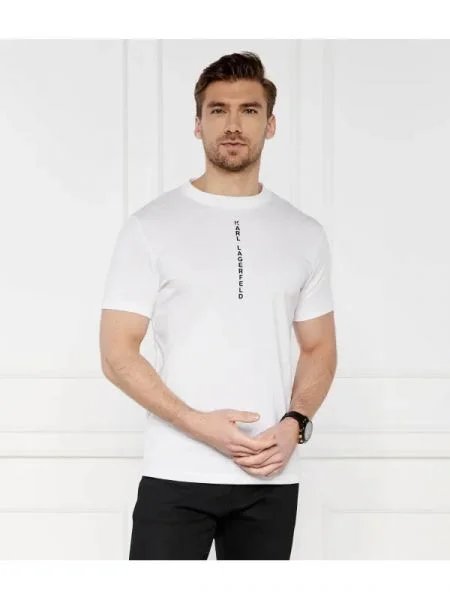 Karl Lagerfeld Tricou alb