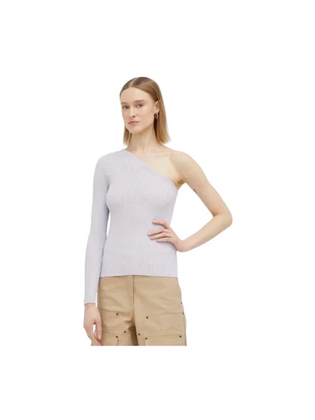 Sweter Remain Birger Christensen fioletowy