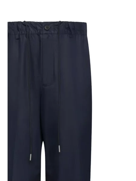 Pantaloni Low Brand conici cu cordon albastru