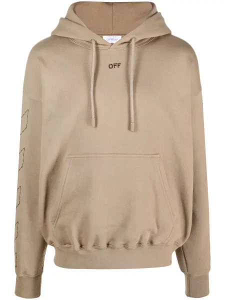 Hanorac cu glugă Off-white alb