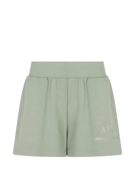Pantaloni scurți Armani Exchange cu imagine verde