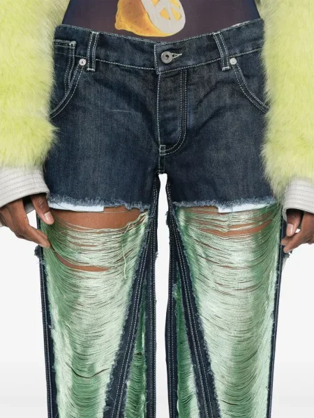 Дънки Off-white бяло