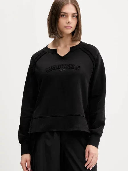 Guess Originals hanorac de negru