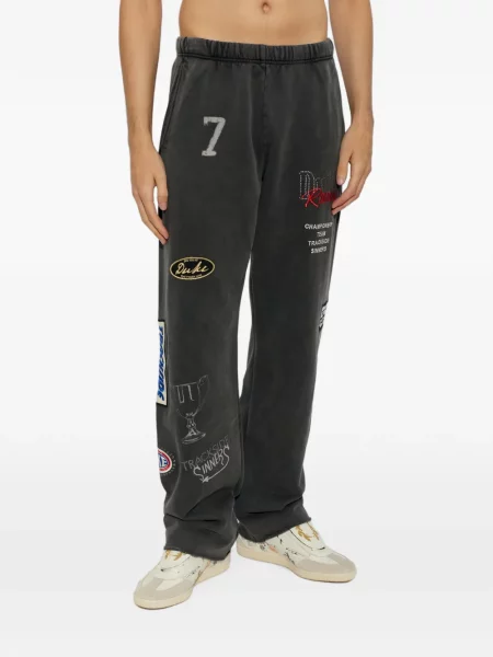 Pantaloni Duke & Dexter alergare negru