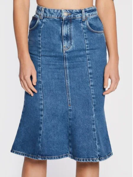 Pinko Fustă de blugi Gracchio albastru