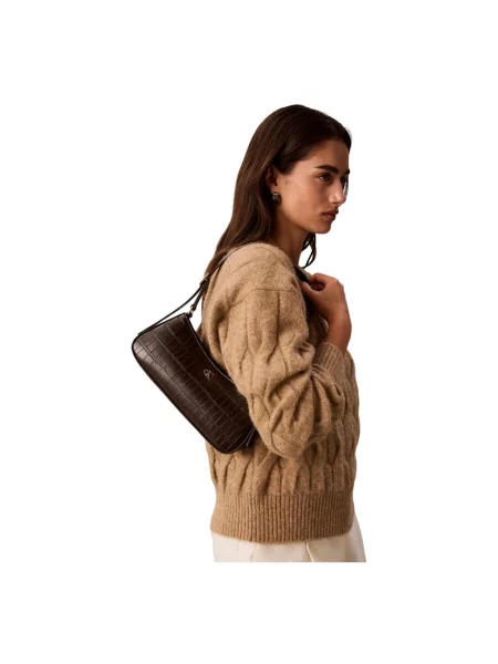 Calvin Klein torebka brązowa