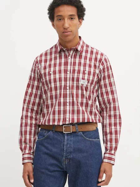 Srajca Guess Jeans bordo