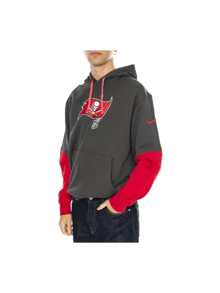 Bluza z kapturem Nike szara