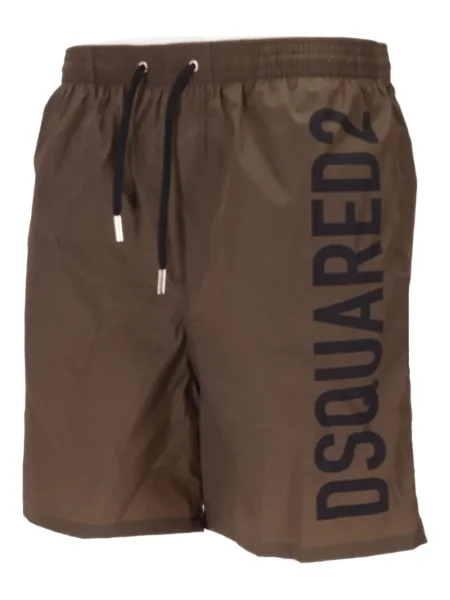 Slip de baie Dsquared2 maro