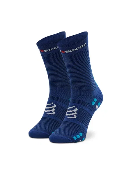 Skarpety długie Compressport granatowe