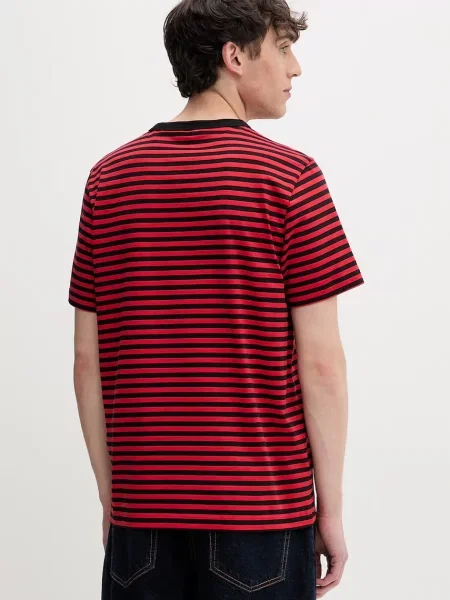 HUGO T-shirt Demptee czerwona