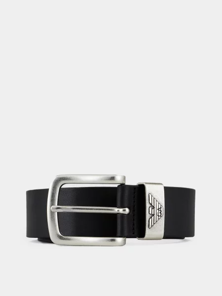 Emporio Armani Ремінь Шкіра чорний
