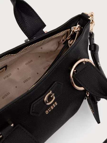Кожаная сумка через плечо Guess