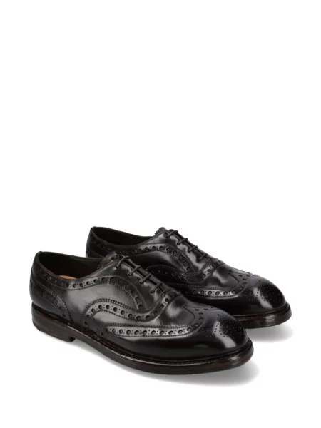 Oxford Premiata din piele negru