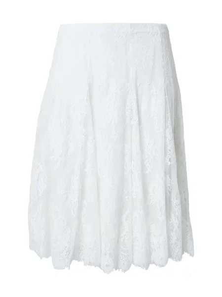 Abercrombie & Fitch Fustă natural alb