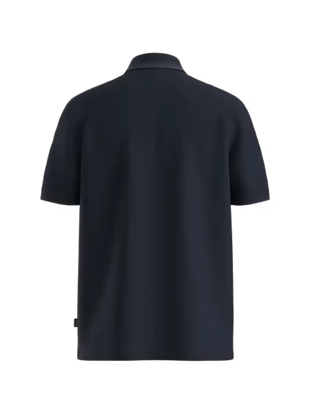 Tricou polo Boss albastru