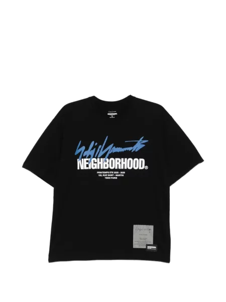 Tricou Yohji Yamamoto cu imagine negru