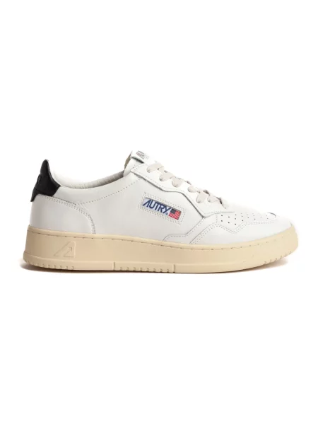 Sneakers Autry Medalist Low Wom White/ Space EUR 40 niebieskie