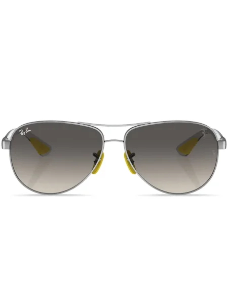 Ochelari de soare Ray-ban cu gradient argintiu