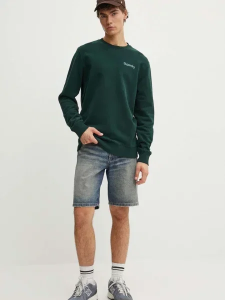 Кофта Superdry з принтом зелений