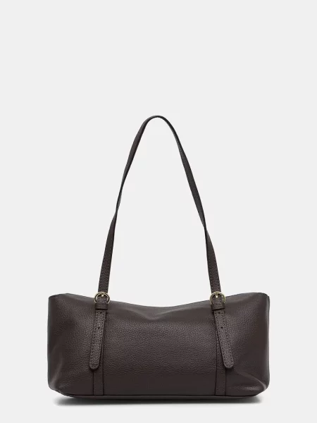 Answear.LAB torebka shopper skórzana brązowa